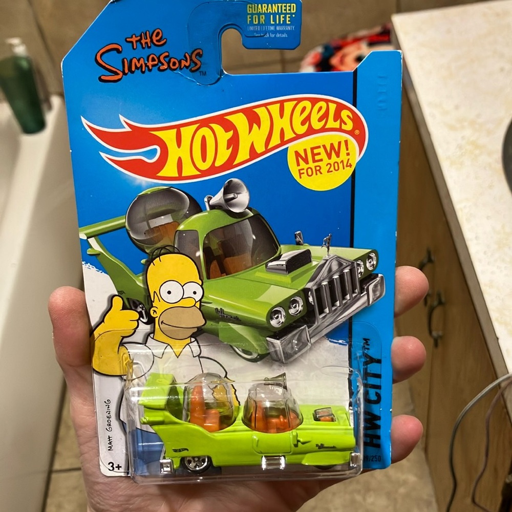 The Simpsons Green Car Toy